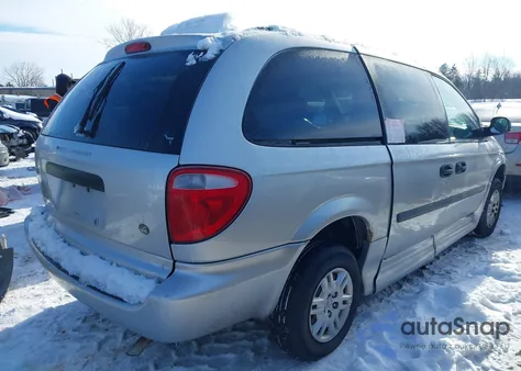 2007 Dodge Grand Caravan Se z USA, uszkodzony, nr VIN 1D4GP24R57B261706